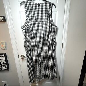 Who What Wear gingham dress, 3X